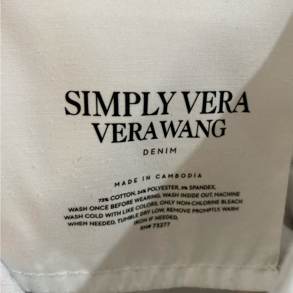 Vera Wang Jeans Lace size 10 - Picture 11 of 12